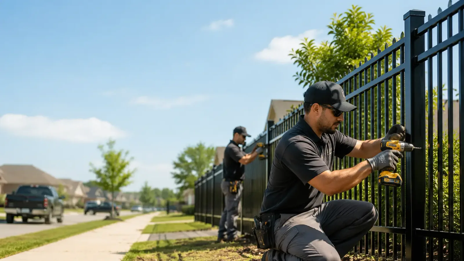 Metal Fence Installation in Jamestown, NC